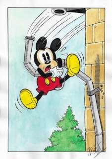 Millet | Mickey Mouse - Original Drawing - Millet - Size: 21 x 29,5 cm | Catawiki