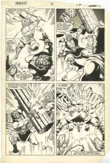 HERCULES 1982-84 Issue #4 Interior Page | ComicConnect