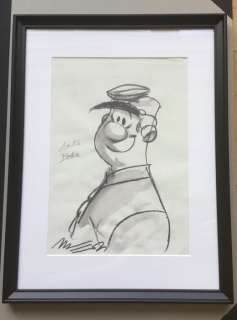 Munuera | Munuera, José-Luis - Dessin original dédicacé - Les Tuniques Bleues - Sergent Chesterfield | Catawiki