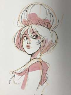 Barbucci, Alessandro | Barbucci, Alessandro - Dessin original couleur - EkhÃ¶ monde miroir | Catawiki