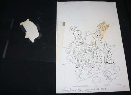 Bill Wright, Pete Alvarado - Bugs Bunny #210 Cover - Looney Tunes - Bugs Bunny And Elmer Fudd - 1979