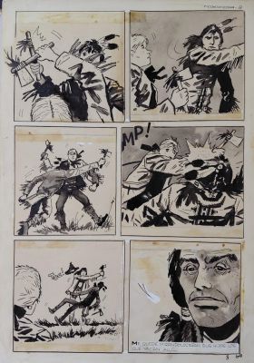 Hugo Pratt | Junglemen – Key Page | Thornbush Art