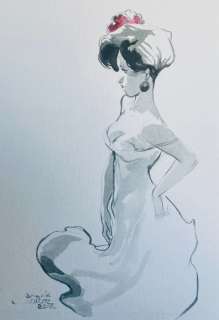 Corboz, Yannick | Corboz, Yannick - Dessin original - Mathilde | Catawiki