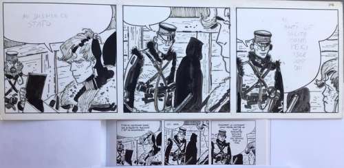 Pratt, Hugo | Pratt, Hugo - Strip original - Corto Maltese - La Jeunesse de Corto - (1981) | Catawiki