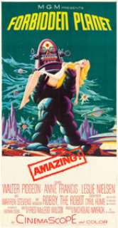Forbidden Planet (Loews - MGM, 1956). Three Sheet (40" X 77.5"). ... | Heritage