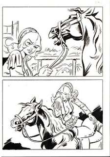 Sandro Angiolini E Altri | Erotismo - 15x Blocco Tavole Originali Vintage Erotiche - Page volante - Exemplaire unique - (1969) | Catawiki