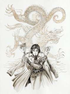 Olivier Grenson - couverture originale - La Danse du Diable - Niklos Koda