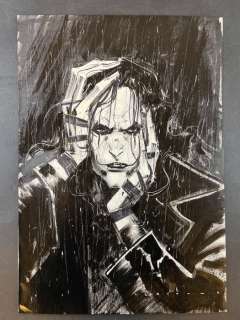 Paolo Armitano | Paolo Armitano - Il Corvo - Page volante - Exemplaire unique - (2016) | Catawiki