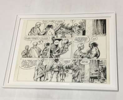 Franz | Franz - Demi-planche originale - Jugurtha T3 - La Nuit des scorpions - (1978) | Catawiki