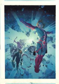 Esad Ribic - eternals #1 painted art cover - la - ikaris - 2020 signed