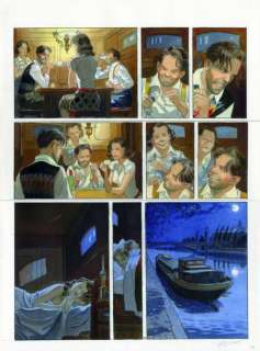 Gibrat Jean-Pierre | Le Vol du corbeau - Tome 2 Encre de Chine et de couleur | Millon