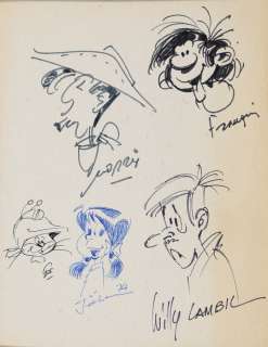 Collectif | Illustration collective réalisée en 1974 par les… | Millon