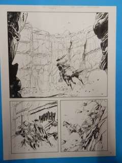 Roberto de Angelis | Tex Willer n. 2 - Roberto De Angelis - Tavola Originale "La banda di Red Bill" - Page volante - Exemplaire unique - (2018) | Catawiki