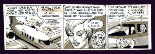 Original Art: Buz Sawyer 10/15/1983 by John Celardo and Edwin Granberry | mycomicshop.com