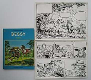 Jeff Broeckx | Bessy 100 - Originele pagina (p.1) - Vogelvrij + Nl en Fr tekstvellen - (1972) | Catawiki