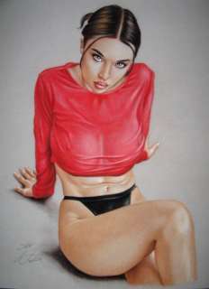 Sly | Sly - Original drawing in colour - Woman - Size: 31 x 42 cm. - (2022) | Catawiki