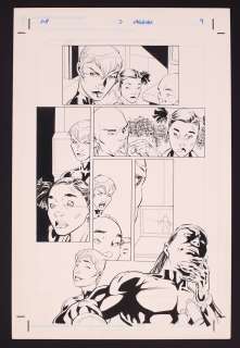 Mark Lipka, Mel Rubi - Original Art from Aliens vs. Predator: Xenogenesis #3 (2000), Page 9 Pencils by Mel Rubi, Inks by Mark Lipka