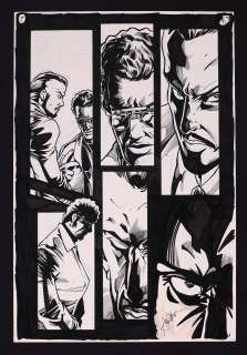 Original Art from killer7 #1 (2006), Page 9 Pencils and Inks by Bong Dazo