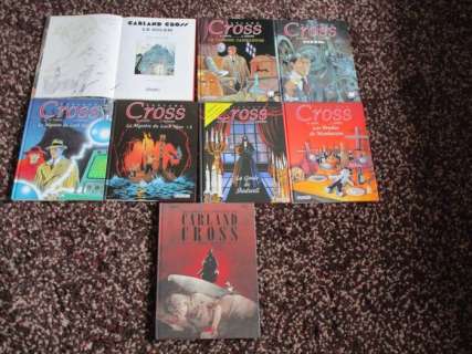 Grenson / Oleffe / Wens | Carland Cross - 8 Albums + ex-libris + dédicace - 8x C + bandeau - EO - (1991/2001) | Catawiki