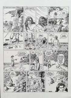 Franz | Franz - Originele pagina - Compagnons de Fortune T.1 - Juste une île - (2001) | Catawiki