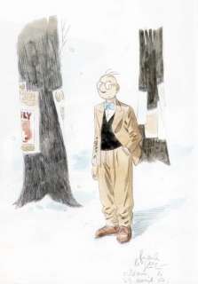 Le Gall. Dessin original non nominatif | BDEnchères