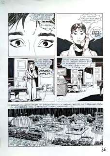 Michelazzo Ernesto | Julia n. 55 - 3x tavole originali "Quando l’orrore e’ un rebus" - Page volante - Exemplaire unique | Catawiki