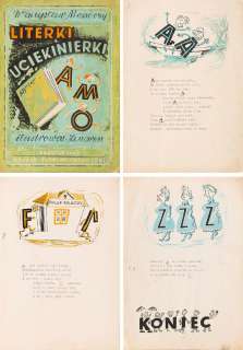 Zbigniew Lengren (1919 - 2003) "Literki uciekinierki", | Desa Unicum