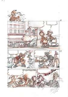 Millet | Donald Duck - Millet - "All At Sea" sketches - D 2005-224 - first page (2006) | Catawiki