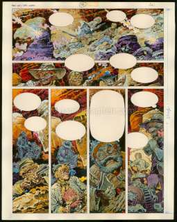 Antonio Hernandez Palacios - Planche originale n°9 - Pièges pour Mac Coy - Mac Coy