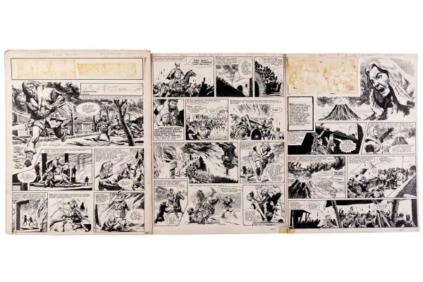 Lot 444 - Original artwork for Karl the Viking by Don Lawrence | misc / divers