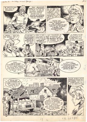 Raymond Reding | Section R, 1979 - Un cobaye nommé Django, Tome 4 | Huberty Breyne Gallery