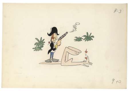 Osamu Tezuka Hand-Drawn Color Illustration " marvelous melmo (Fushigi na melmo) " | Mandarake (Big Web)