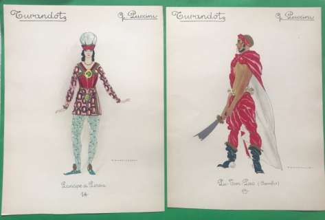 Umberto Brunelleschi | Umberto Brunelleschi Turandot - (1926/1926) | Catawiki