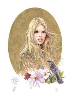 Milo Manara | BB #01 Encre de Chine et aquarelle sur papier Fabriano 350 | Millon