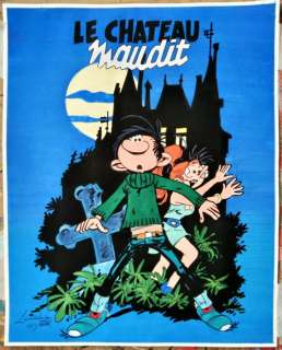 Di Matteo, Leonardo | Di Matteo, Leonardo - Dessin original couleur - Hommage Ã  Franquin et Paape - (2018) | Catawiki