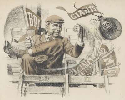 149: Davis Humbug illustration c1957 original comic art | Russ Cochran