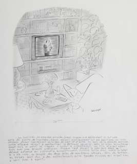 Sempé | Illustration Ã  l’encre de Chine et Ã  la mine… | Millon