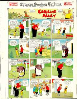 King - Gasoline Alley Sunday Page Color Proof (05/23/1926) | Russ Cochran