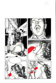 Giovanna Casotto | Selen - Giovanna Casotto - Tavola Originale Erotica "Chambre 179" - Page volante - Exemplaire unique - (1995) | Catawiki