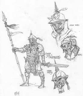 Lionel Marty - Le rêve de Jérusalem - Etude de personnage