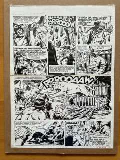 Aidans, Édouard | Aidans, Édouard - Original page (p.16) - partly used as Cover for Zack - Tounga (Tunga/Toenga) - L’antre de la mort / De spelonk van de dood - Page volante - (1966) | Catawiki