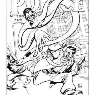 Ron Salas | 11 x 14 – Plastic Man | Ron Salas