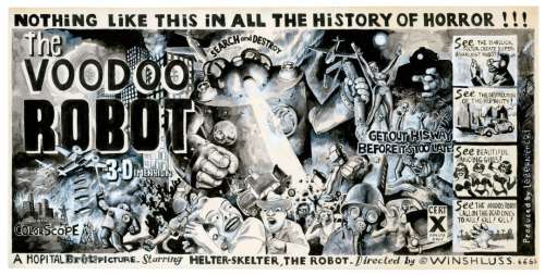 Winshluss - Illustration originale réalisée en 1999