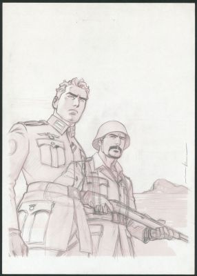 Marcial Toledano | WW 2.2 - Illustration originale pour recherche de couverture | Daniel Maghen