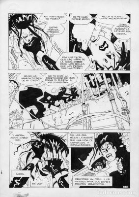 Página Original de Carlos Meglia - Cybersix, Libro 1, Cap. III - p.8 - Eura Editoriale | todocoleccion (Buy It Now)