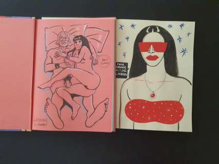 Mardon, Grégory | Grégory Mardon - 2 dédicaces - Amour cru + Les bijoux de la Kardashian - EO | Catawiki