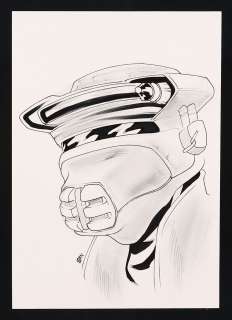Boushh (Princess Leia) Head Sketch by Idan Knafo Kerbis | mycomicshop.com