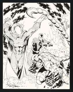 Mysterio, Shocker, and Scorpion Sketch by Ron Williams | mycomicshop.com