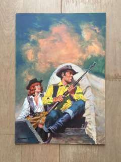 Sommer, Manfred | Sommer, Manfred - Original painting - Western Cover | Catawiki