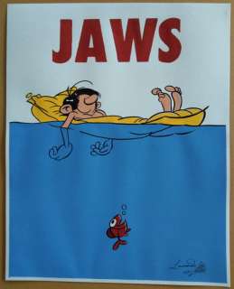 Di Matteo, Leonardo | Di Matteo, Leonardo - Dessin original couleur - Hommage à Franquin | Catawiki